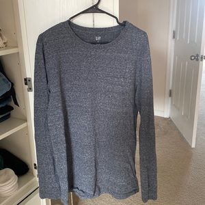 3 large tall longsleeve shirts from gap